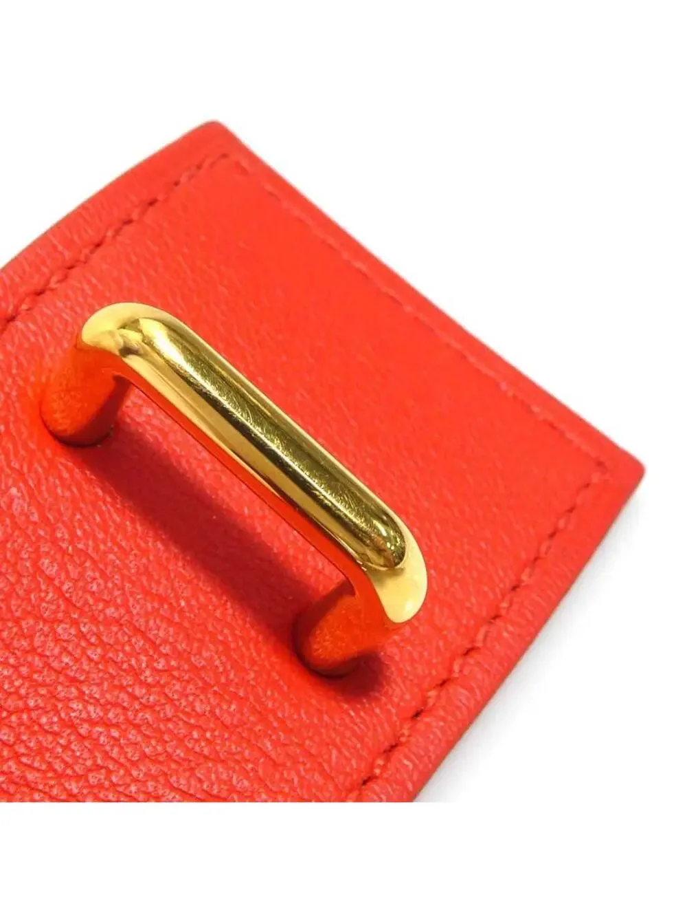 Auth Hermes Intense Bracelet Red #302652H30B